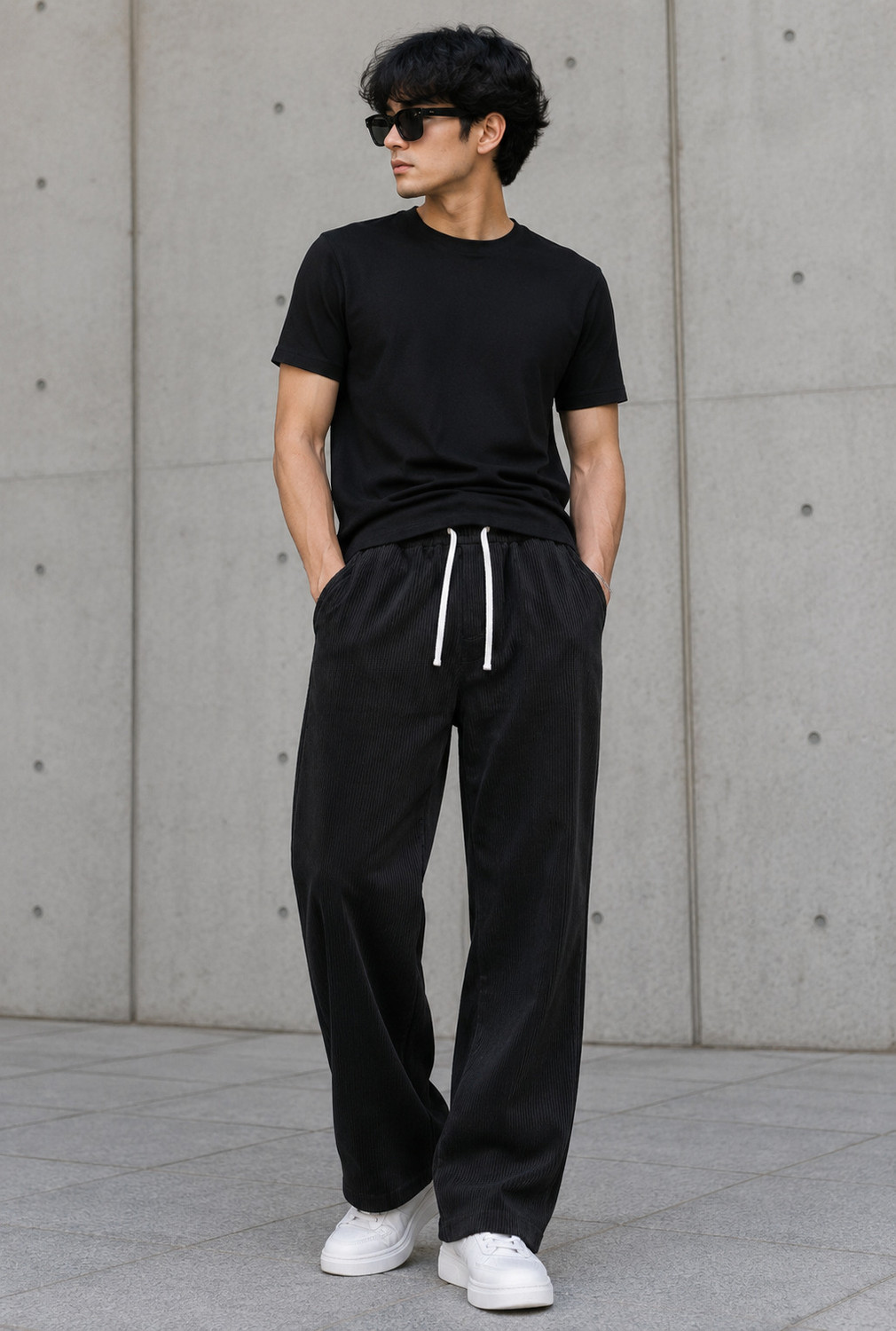 Image of METRONAUT Relaxed Men Multicolor Trousers