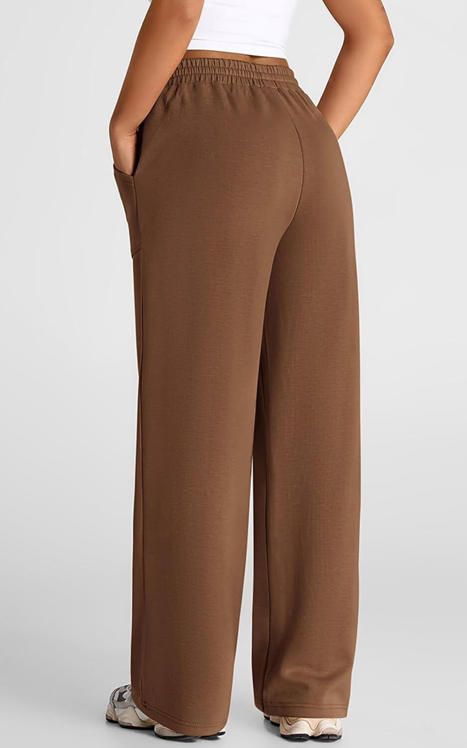 Image of Q-Rious Relaxed Women Brown Trousers