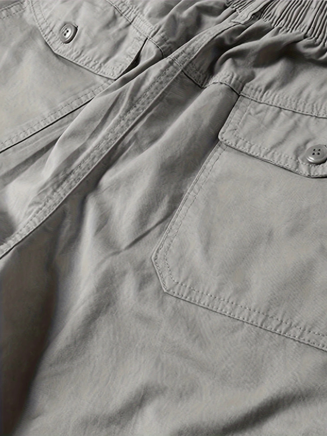 Image of Roadster Men Regular Fit Grey Pure Cotton Trousers