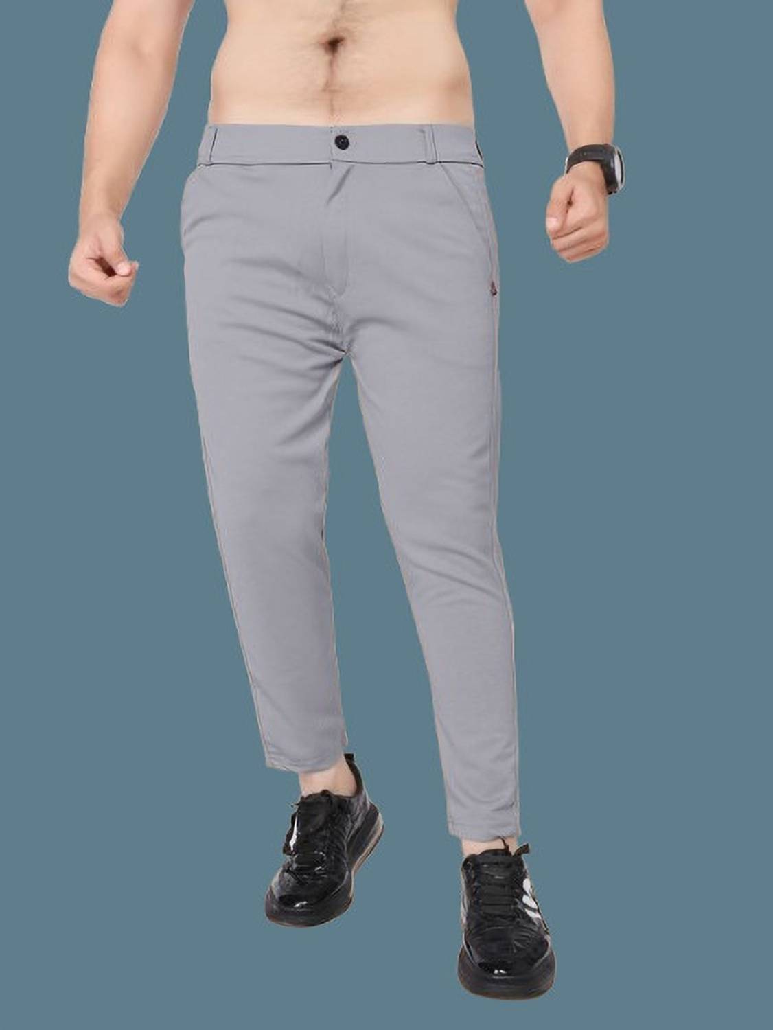 AVYRA Slim Fit Men Multicolor Trousers