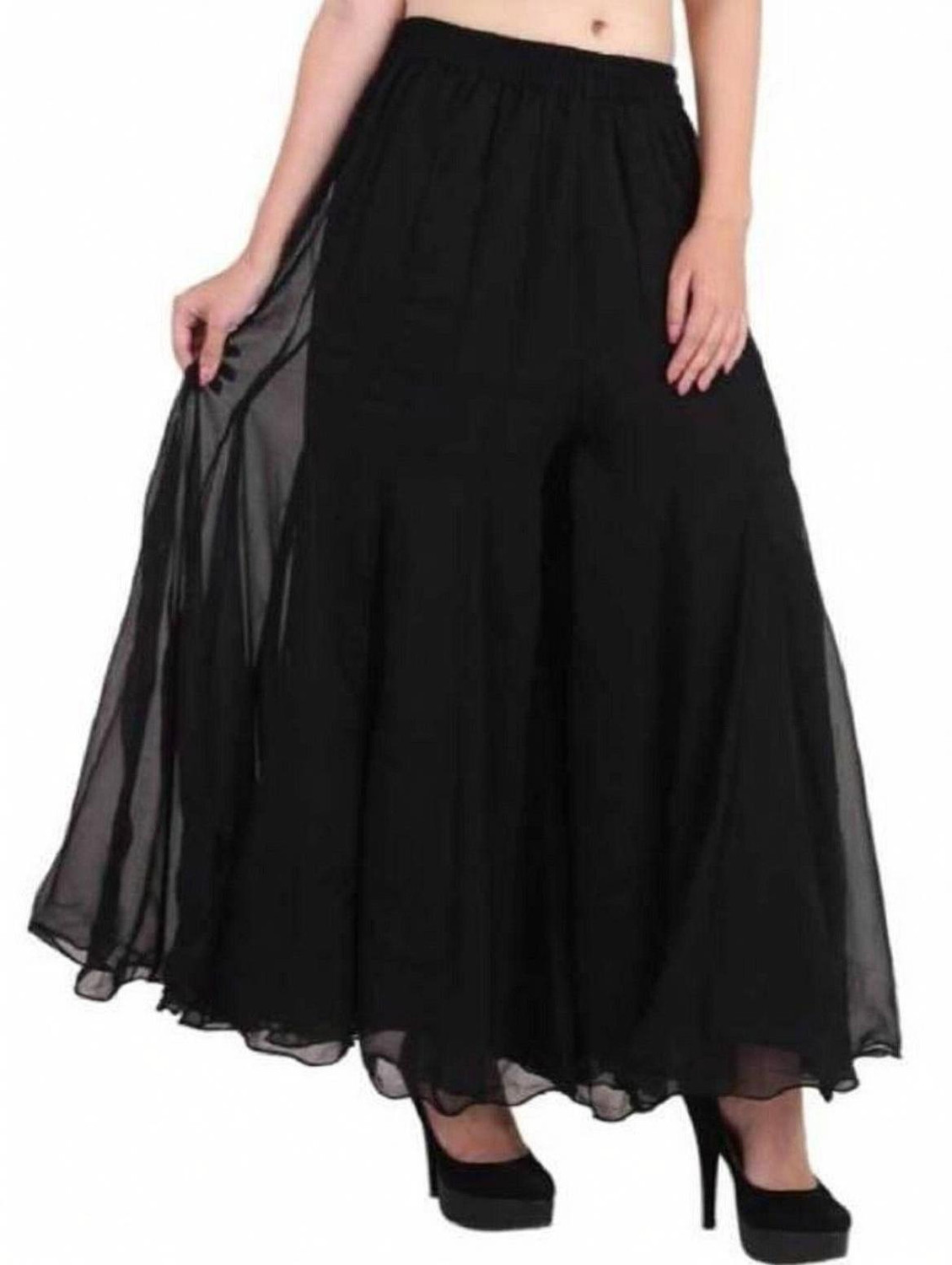 Image of Farden Regular Fit Women Black Trousers