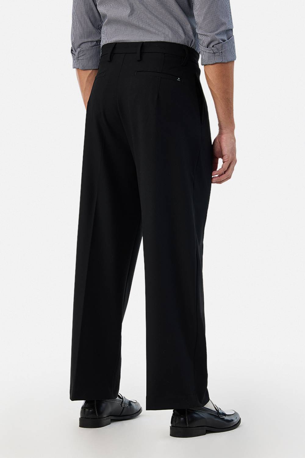 Snitch Loose Fit Black Men Trousers - Image 5