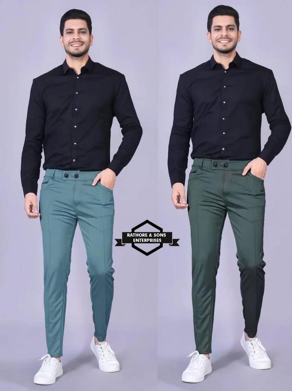 Achalnath Enterprises Regular Fit Men Multicolor Trousers