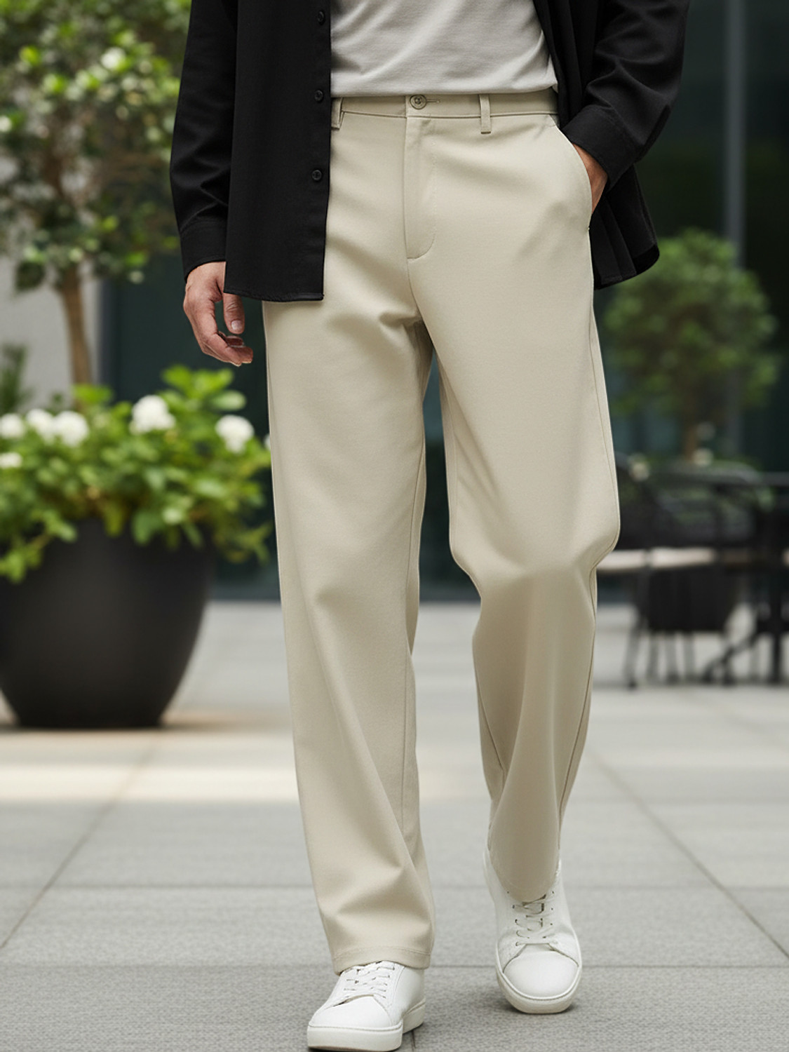 Urbano Fashion Loose Fit Men Multicolor Trousers