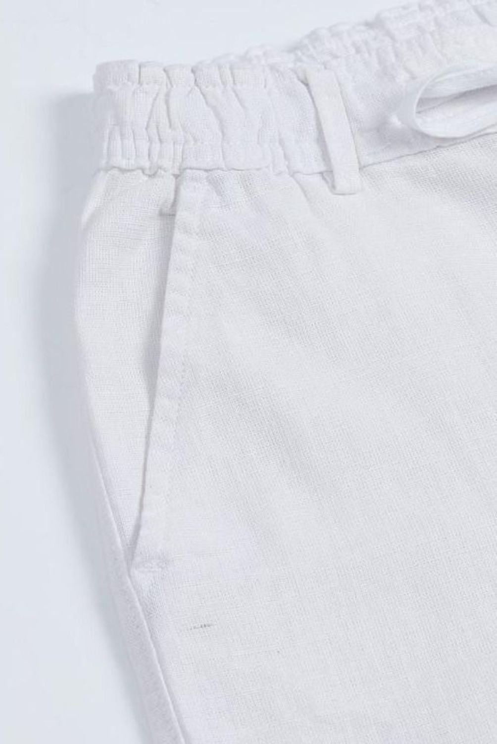 Image of M Q Denim Regular Fit Men White Trousers