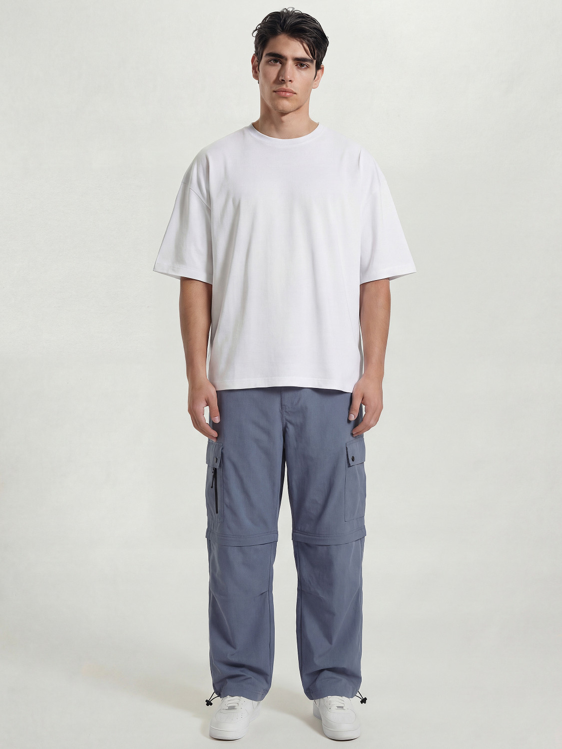 Image of HIGHLANDER Relaxed Men Blue Trousers