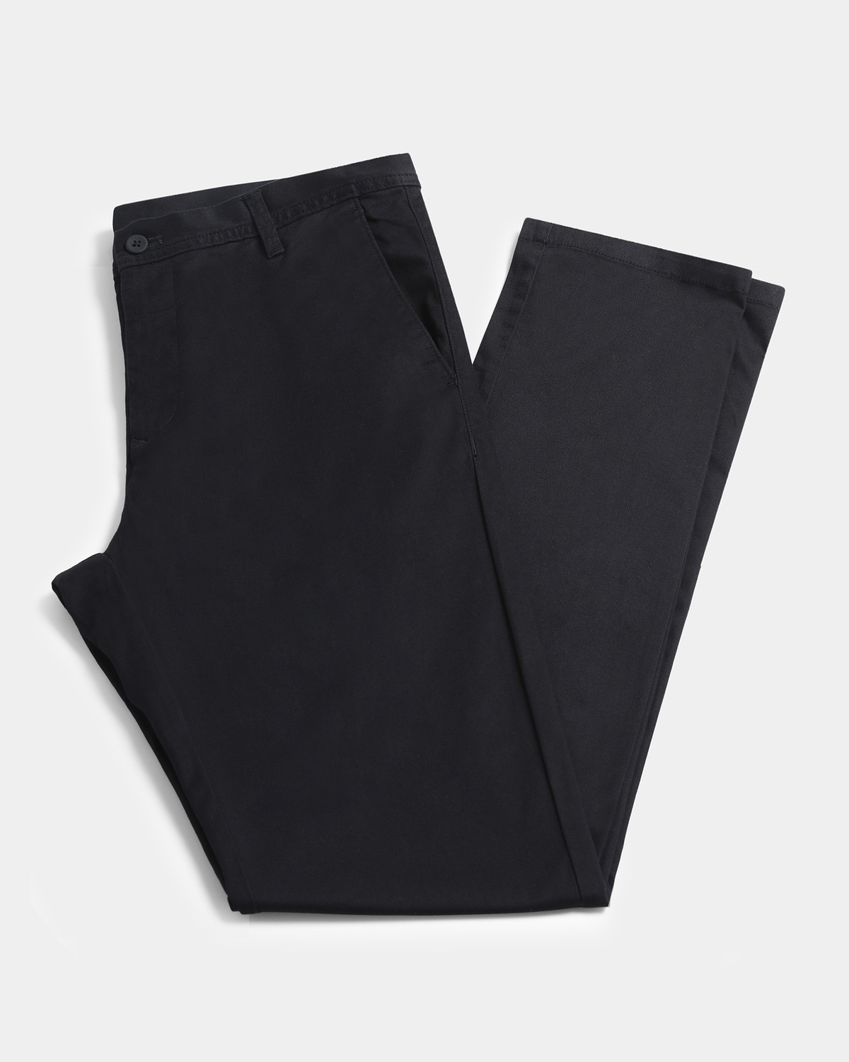 Image of Blackberrys Regular Fit Men Black Trousers