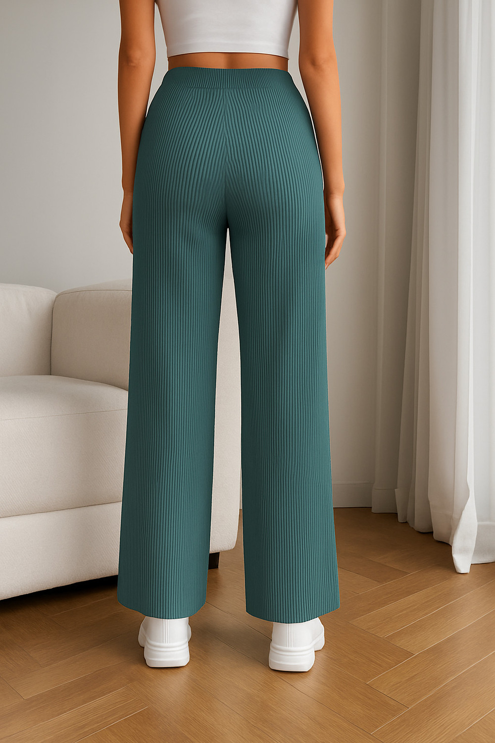 Image of Fabflee Comfort Fit Women Multicolor Trousers