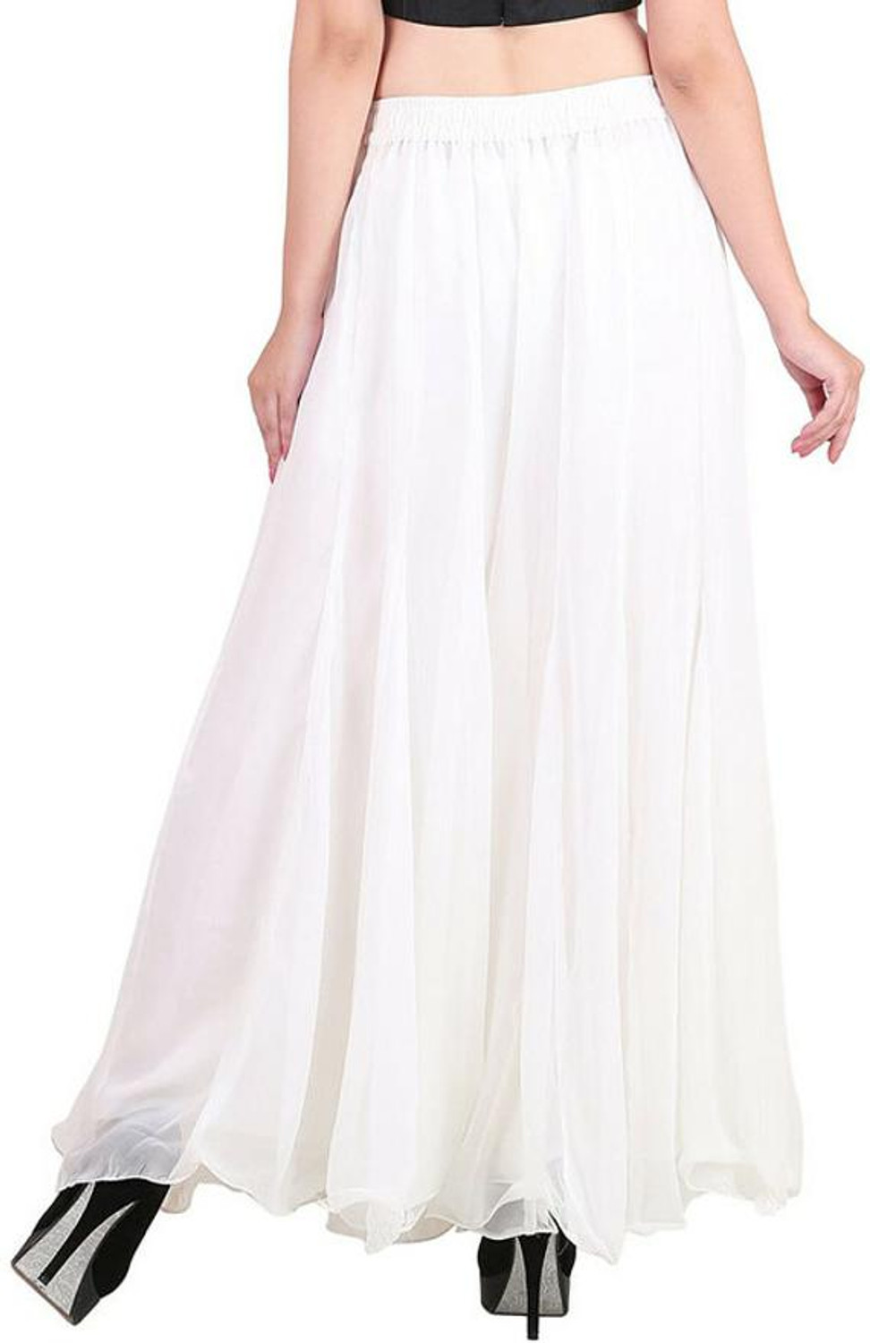 Image of Kvish Flared Women White Trousers