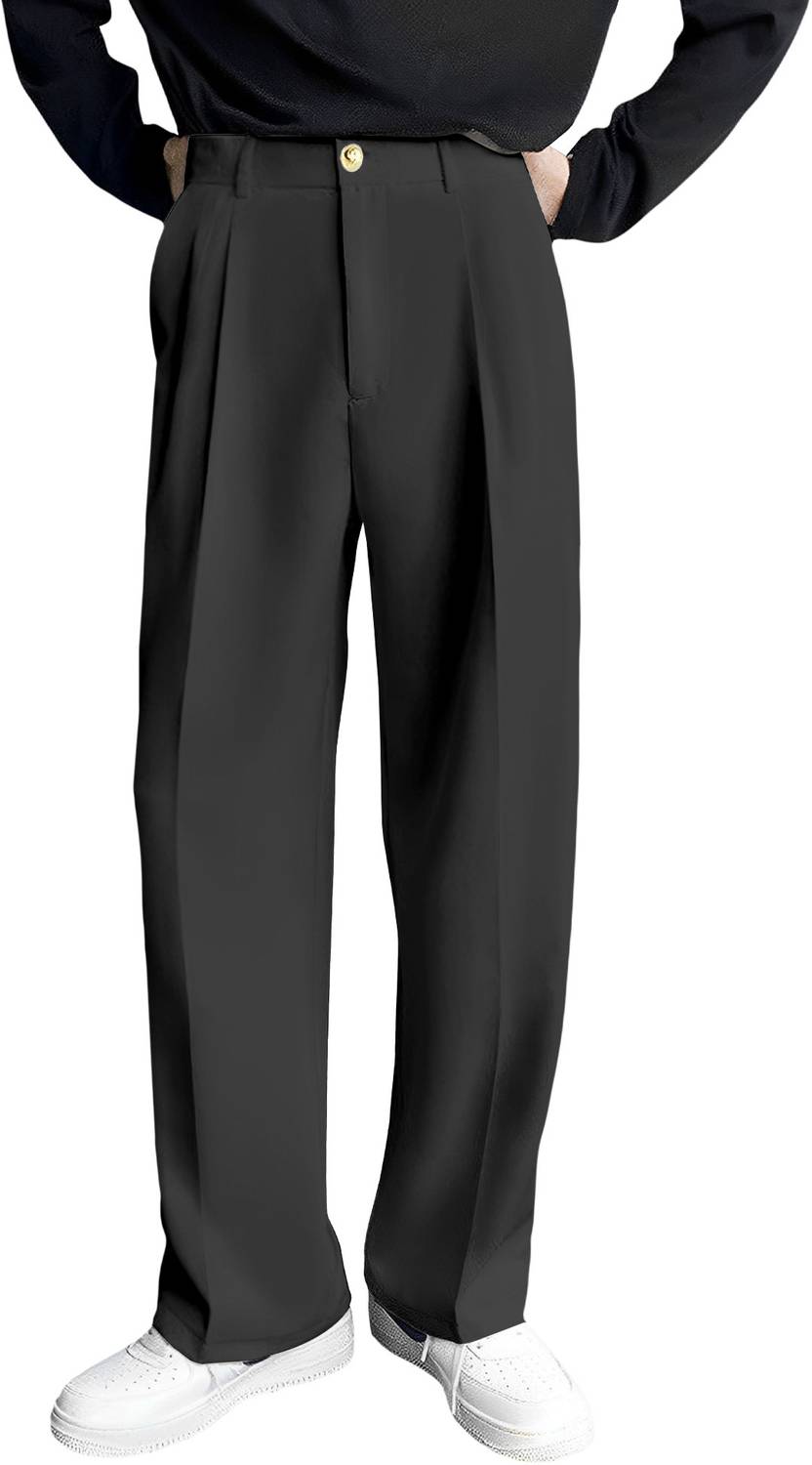 FTX Loose Fit Men Grey Trousers