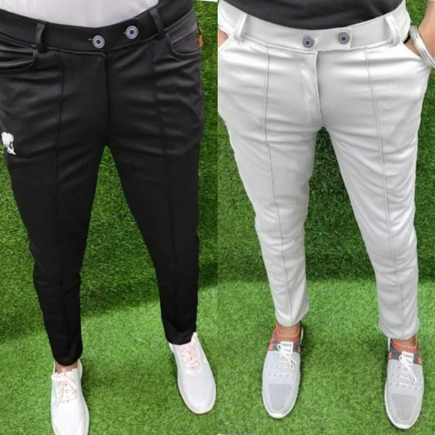 Image of K.K Garment Regular Fit Men Multicolor Trousers