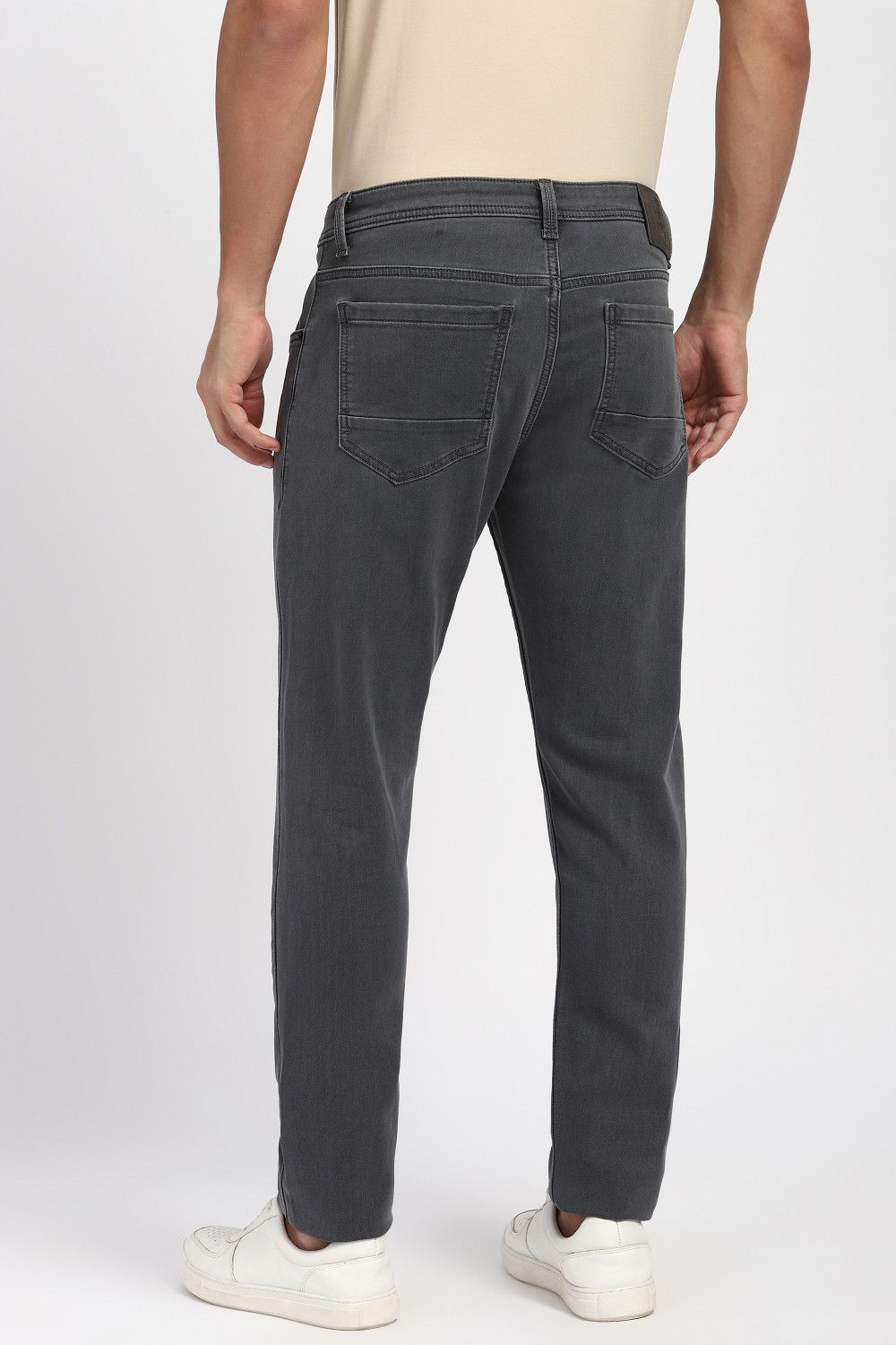 Image of PETER ENGLAND Regular Men Grey Jeans