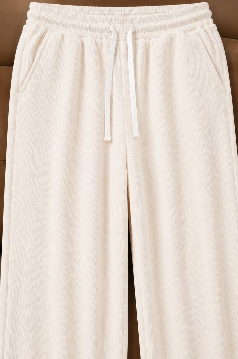 METRONAUT Relaxed Men White Trousers - Image 2