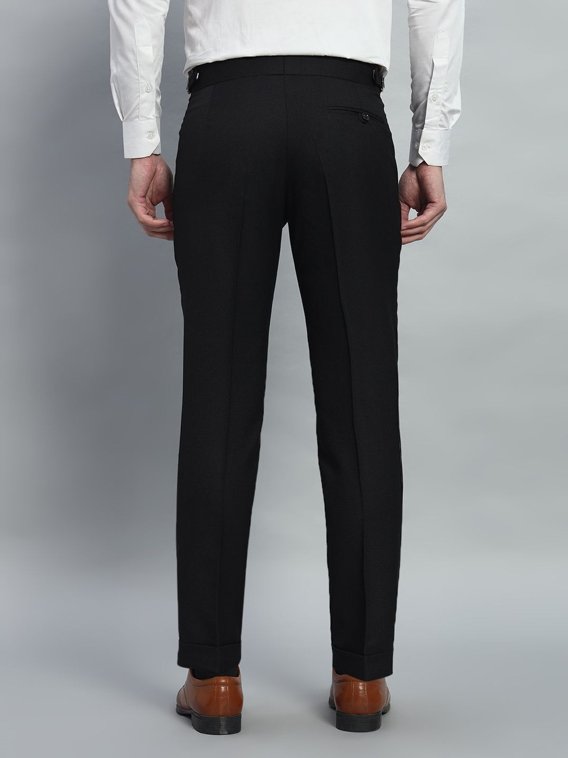 Image of VIVA TRENDZ Regular Fit Men Black Trousers