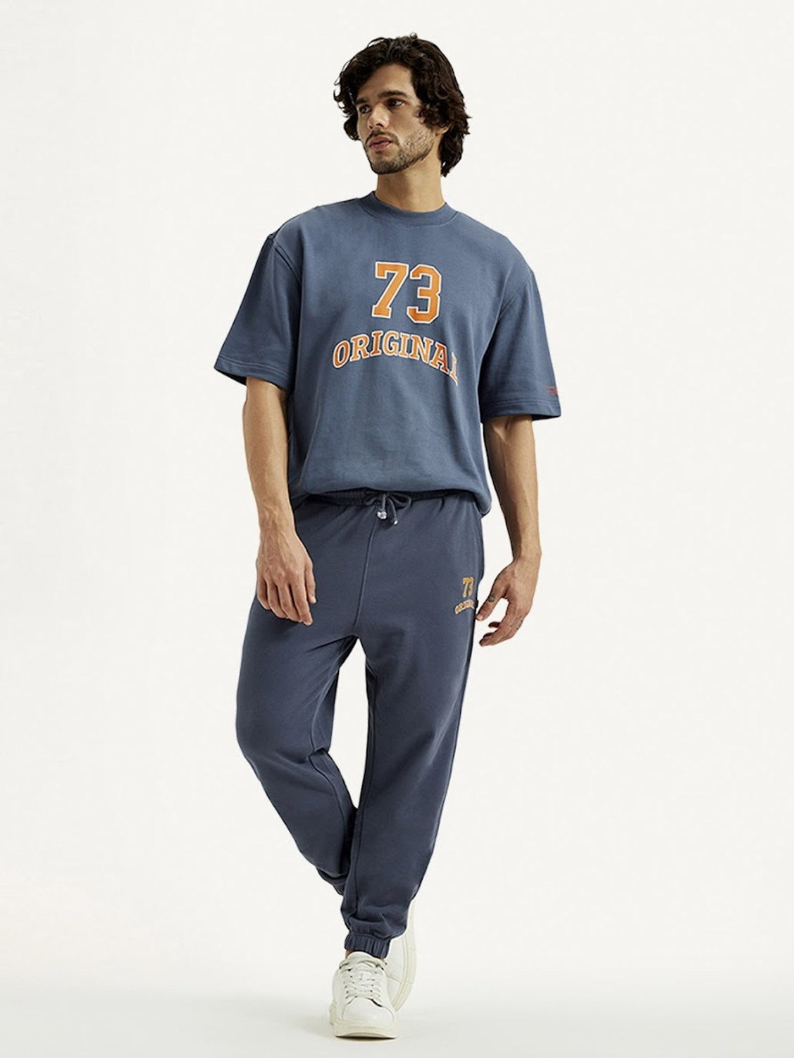 Image of LEVI'S Tapered Men Blue Trousers