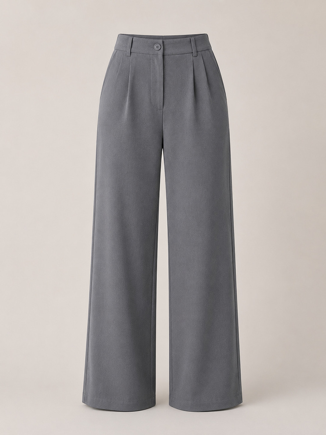 Image of SPINE Jeans Relaxed Women Grey Trousers