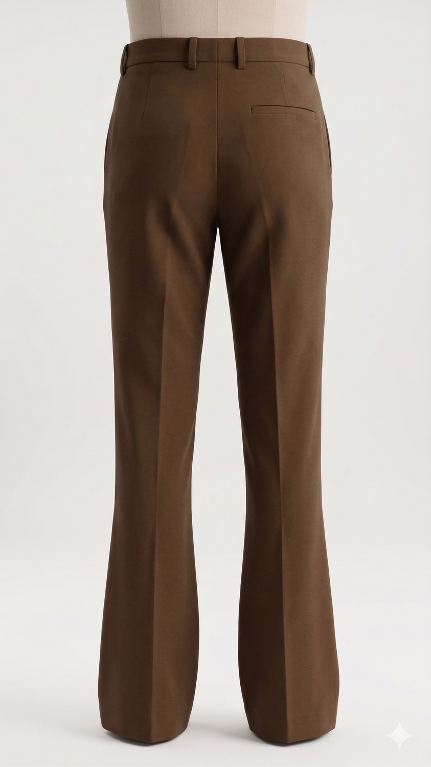 Image of Nadwi Garments Flared Men Brown Trousers