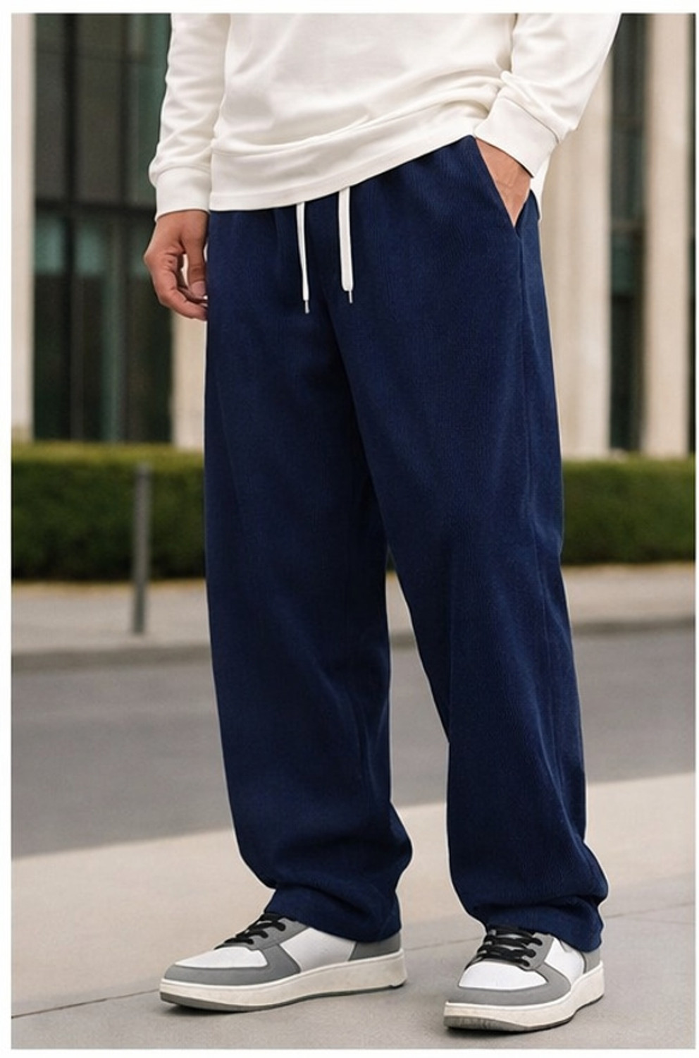 Image of METRONAUT Relaxed Men Multicolor Trousers