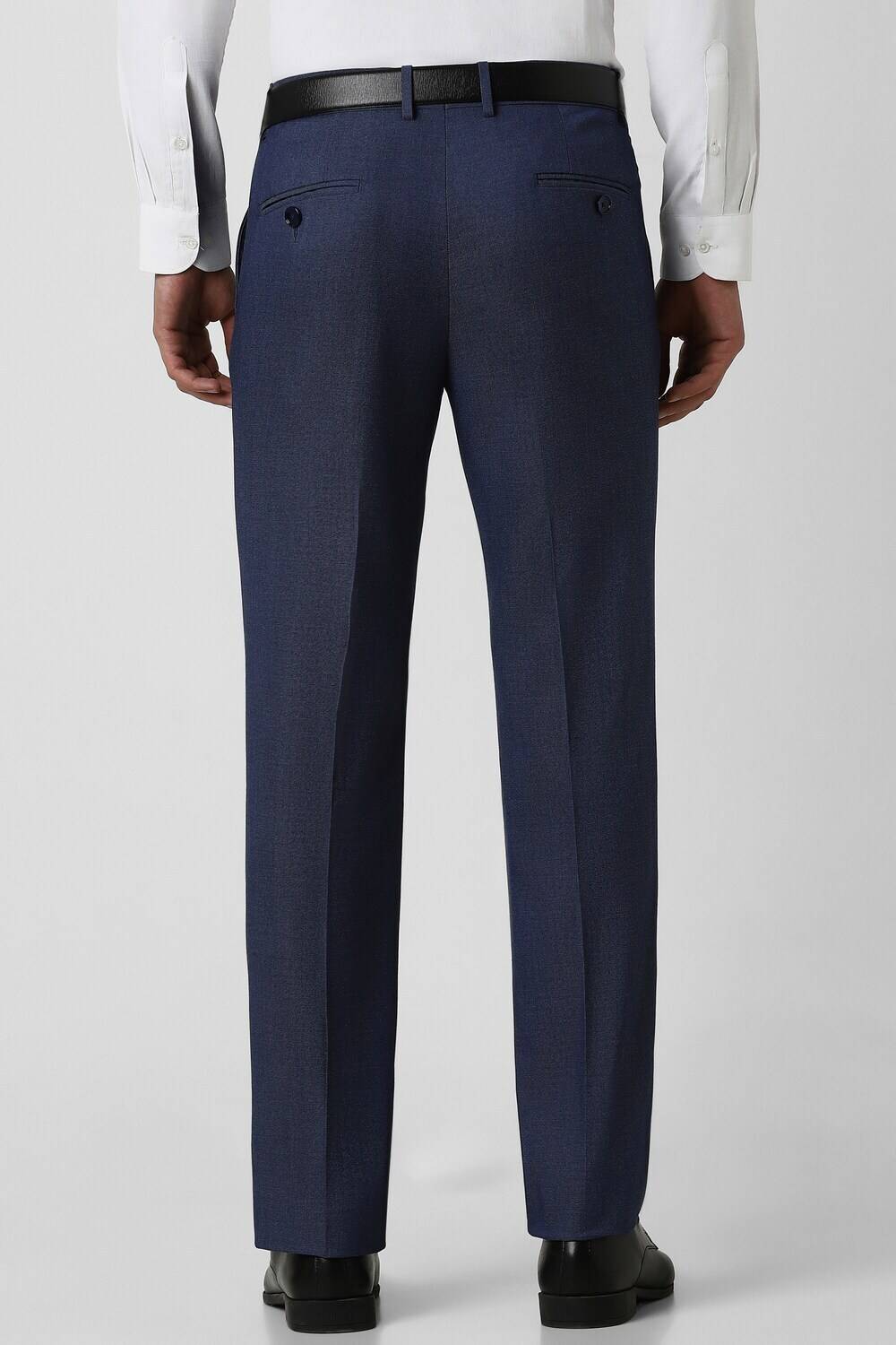 slim fit dress slacks Van Heusen Men's Slim Fit Flex Flat Front Pant main image 1
