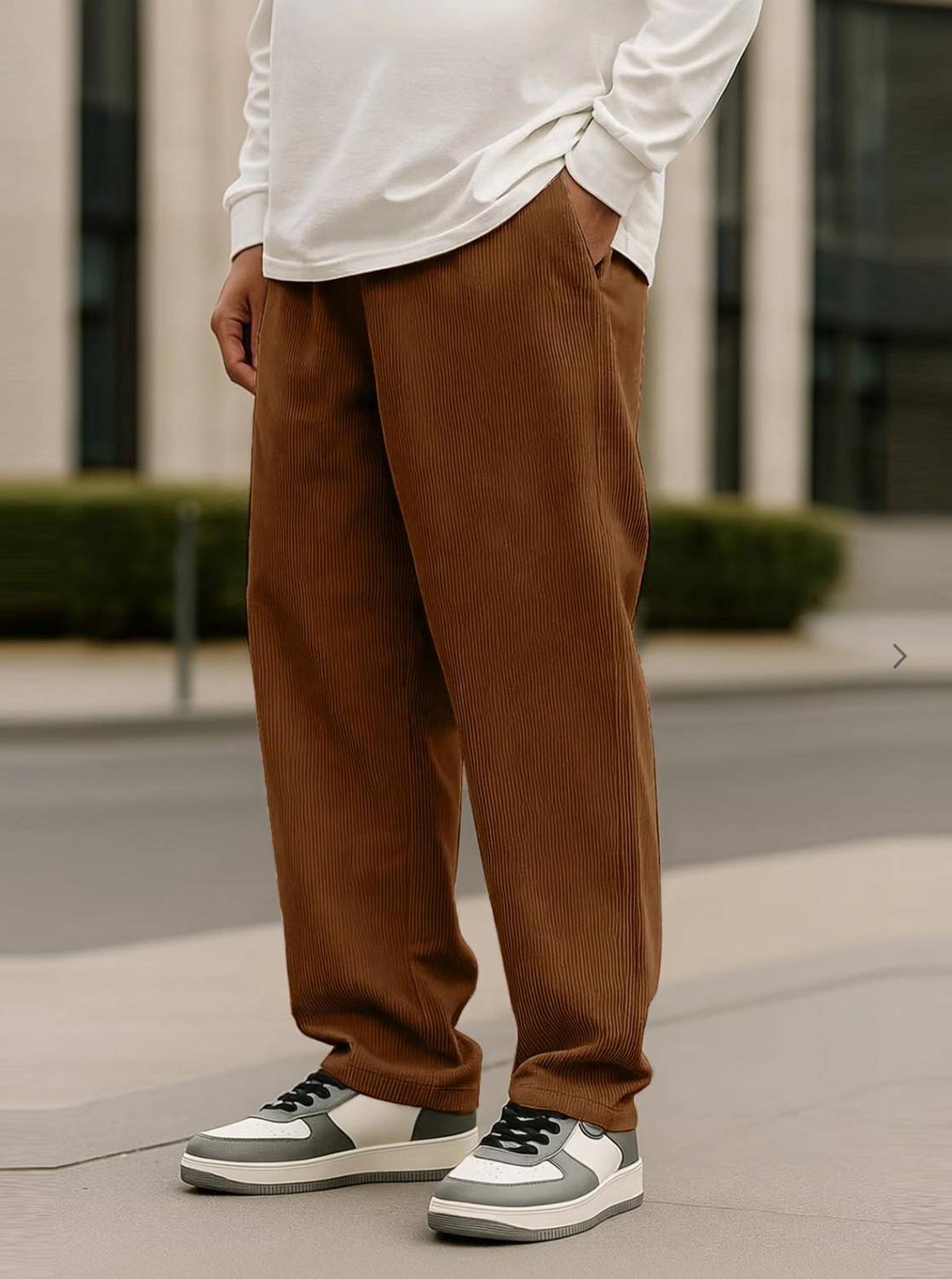METRONAUT Men Brown Track Pants - Image 1