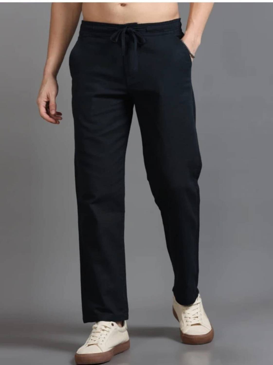Original Bull Relaxed Men Black Trousers