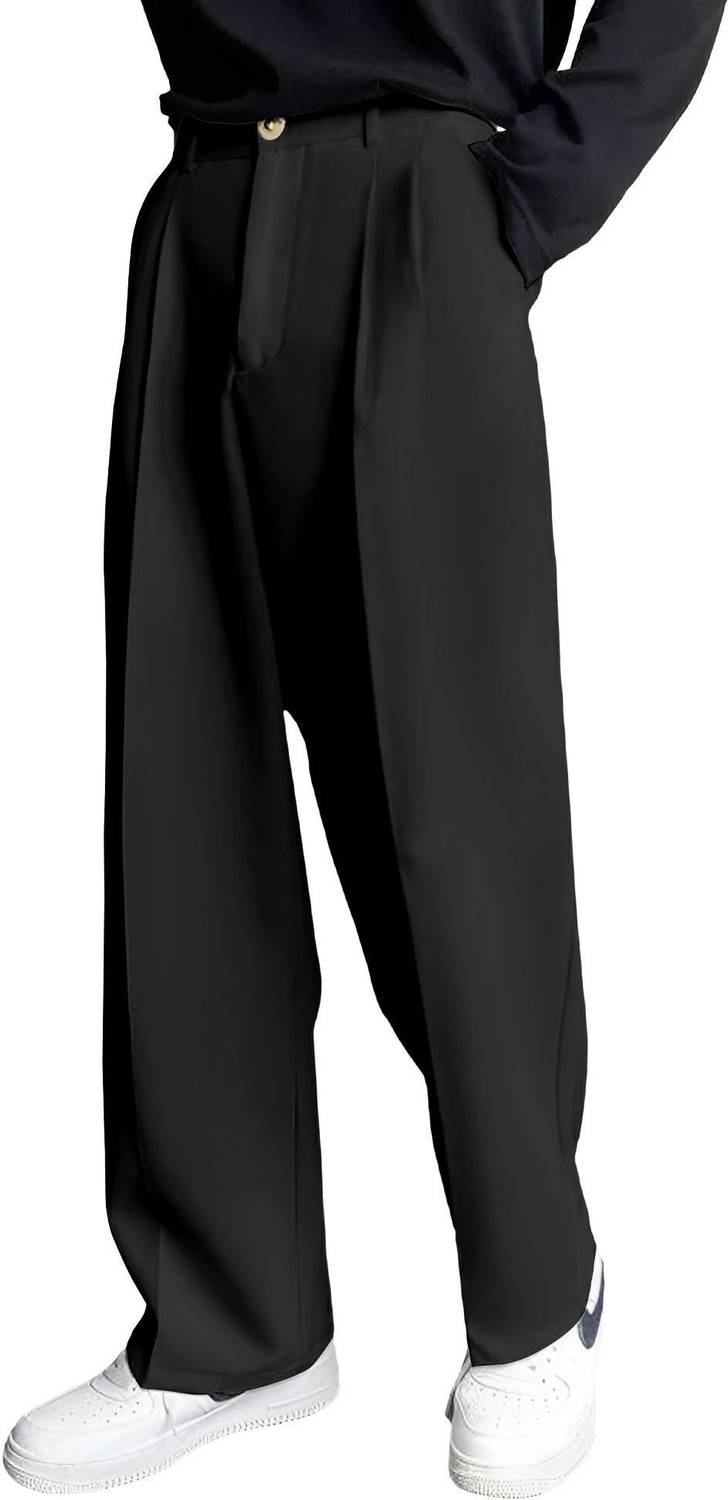 FTX Men Black Relaxed Trousers - Image 3