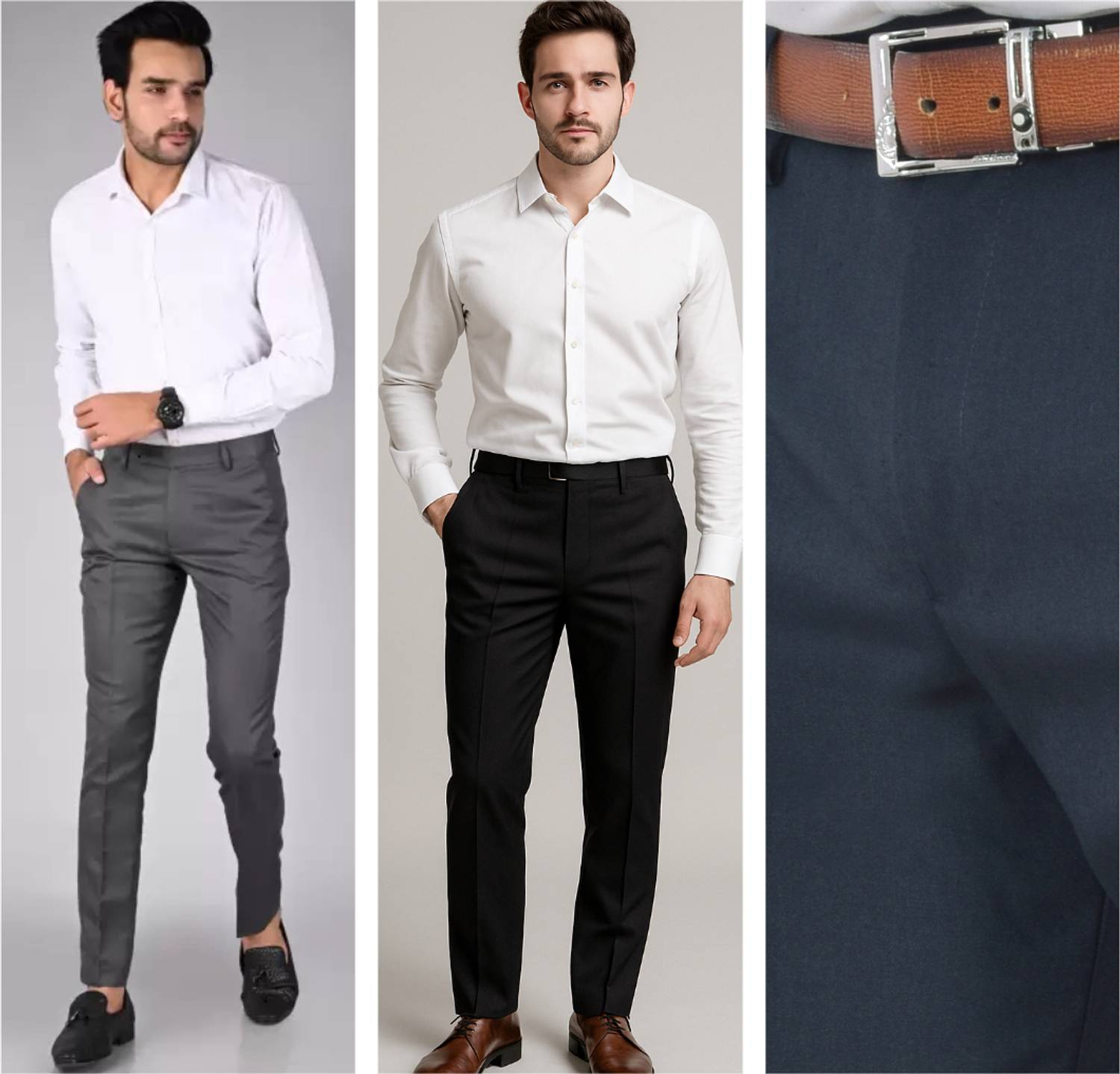 Macberrys Multicolor Men Trousers Pack of 3 - Image 4