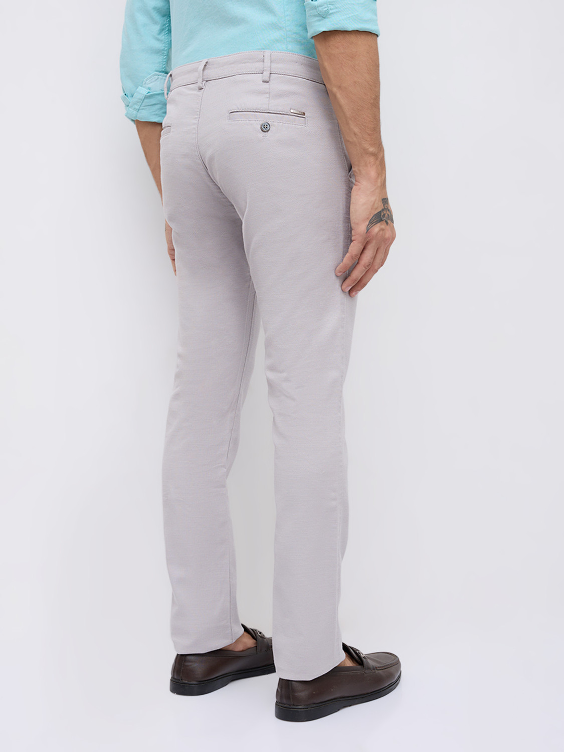 Image of KILLER Slim Fit Men Light Blue Trousers