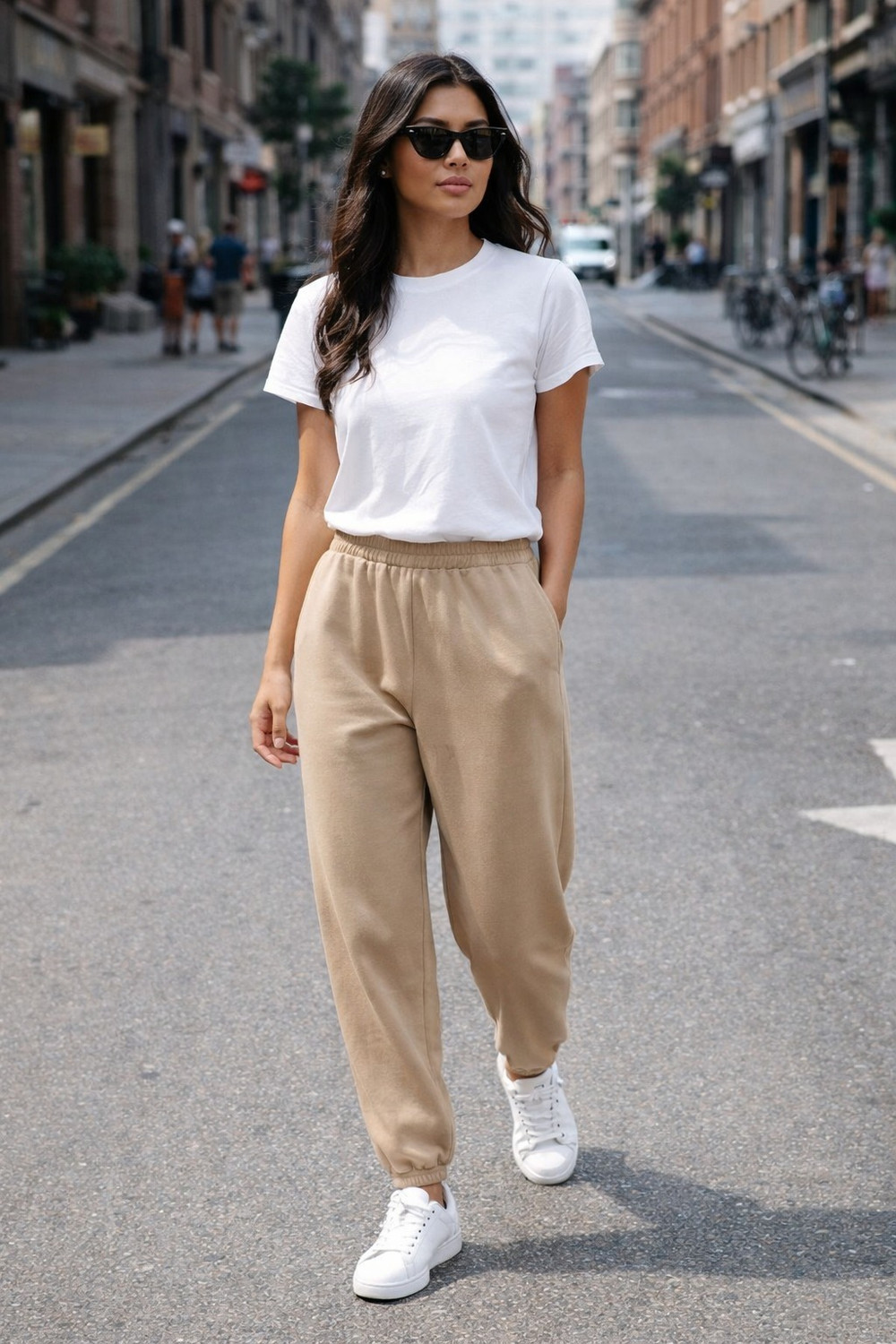 Image of Roadster Regular Fit Women Beige Trousers