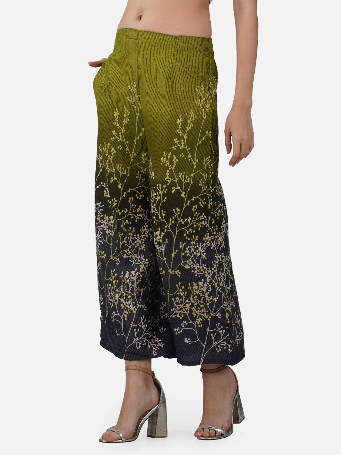 Bcz Regular Fit Women Green Trousers