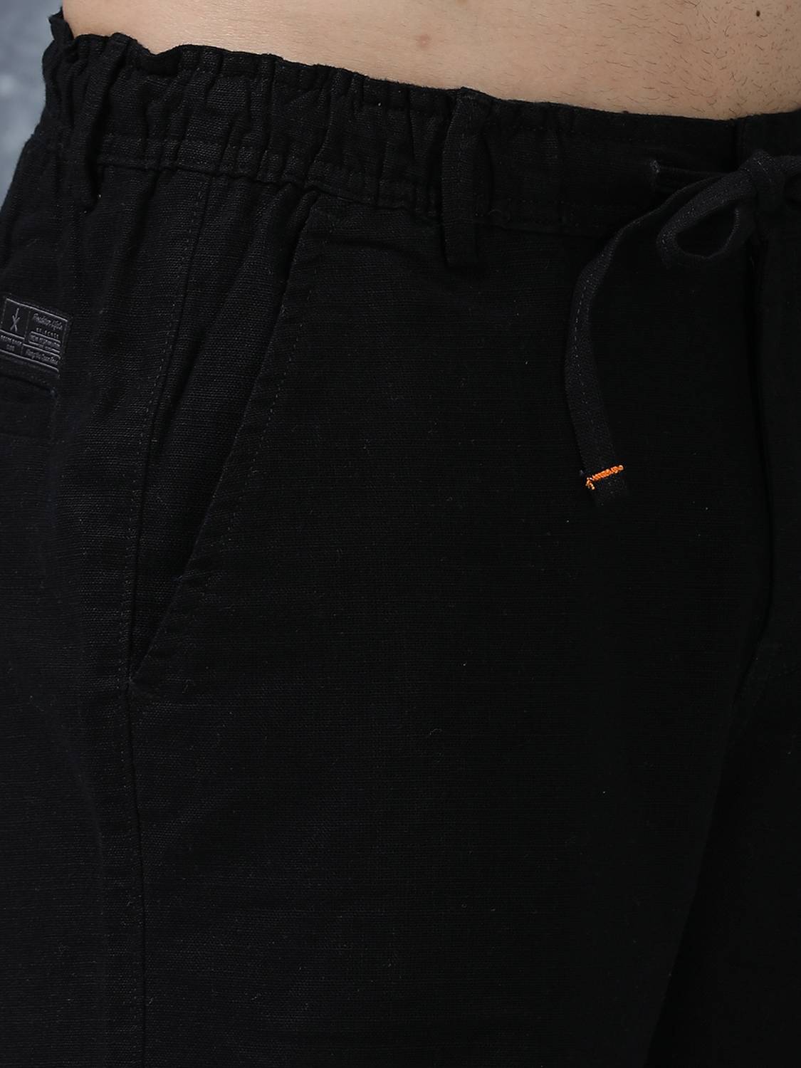 Roadster Relaxed Men Black Trousers - Image 3