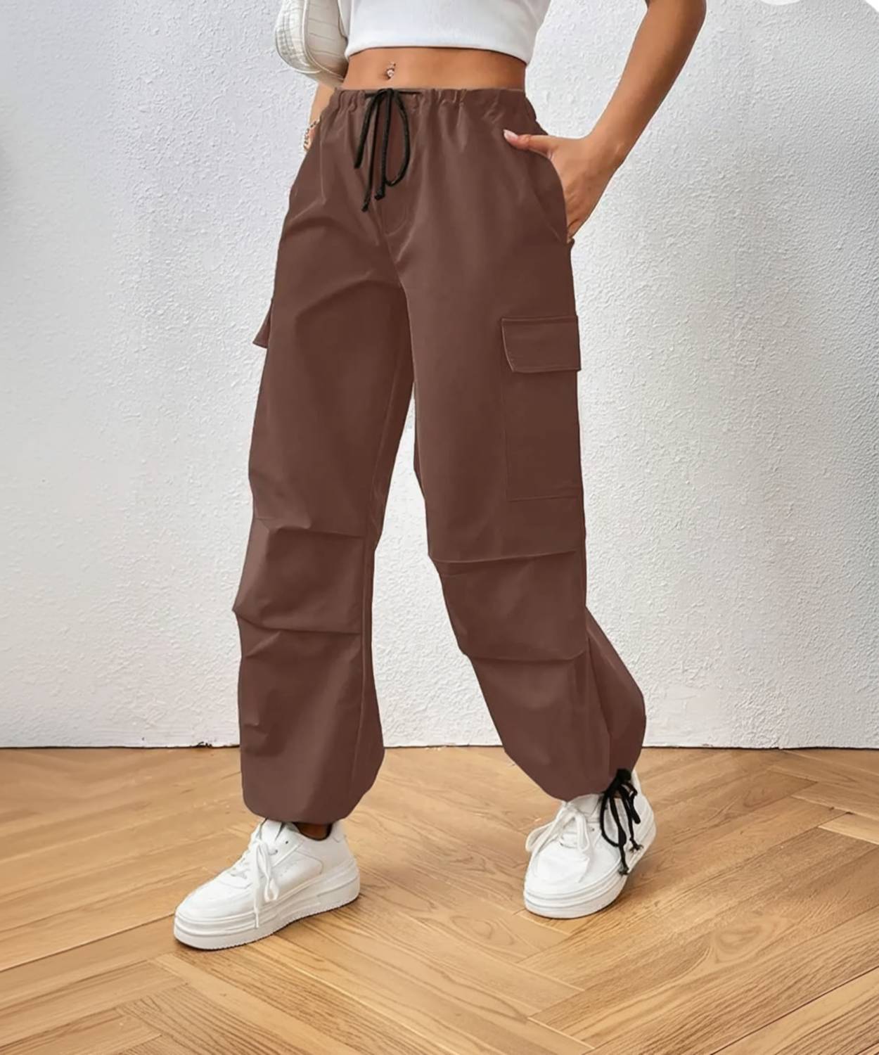 Broadstar Regular Fit Women Brown Trousers