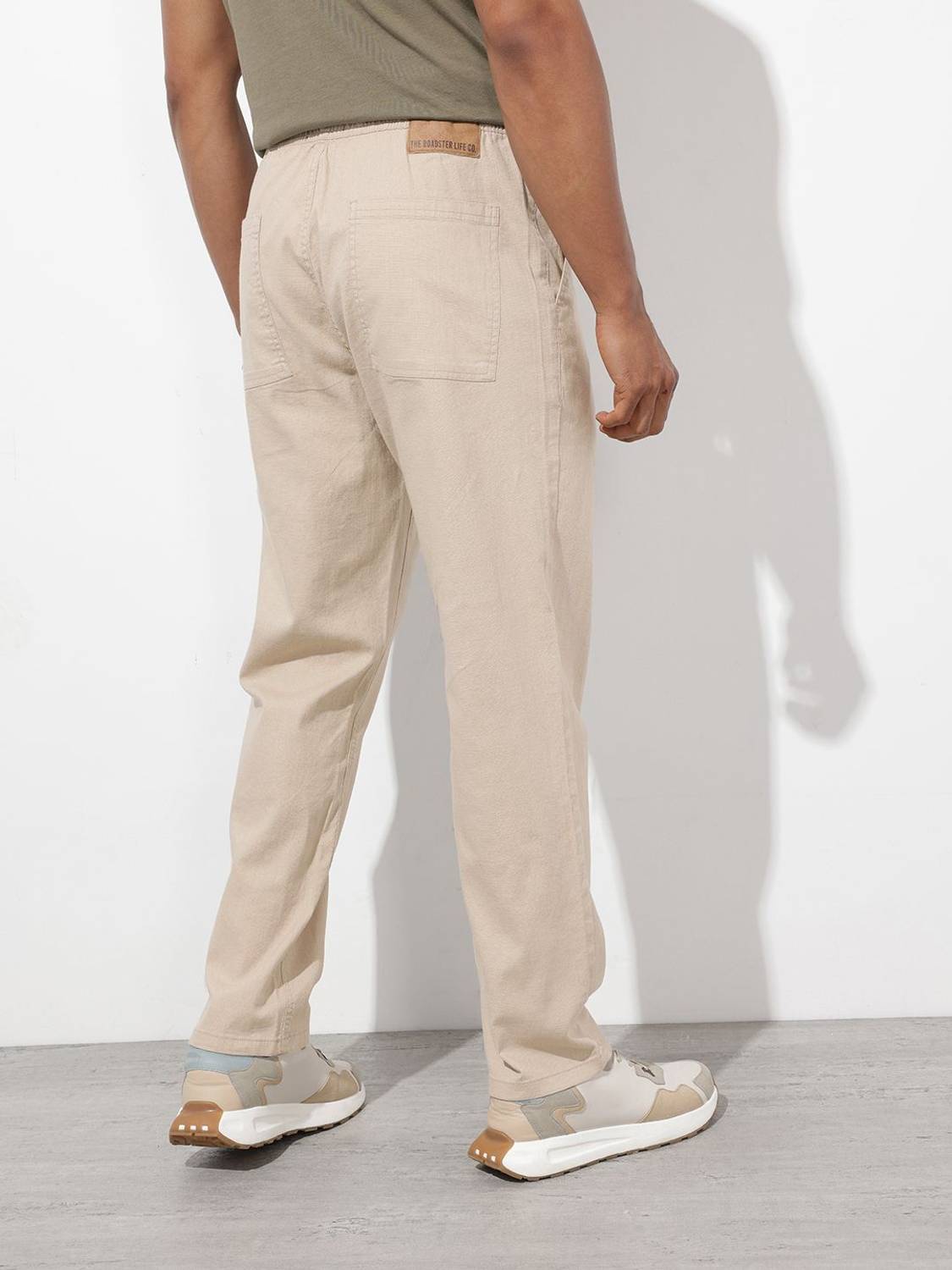 Roadster Gold Trousers - Image 5