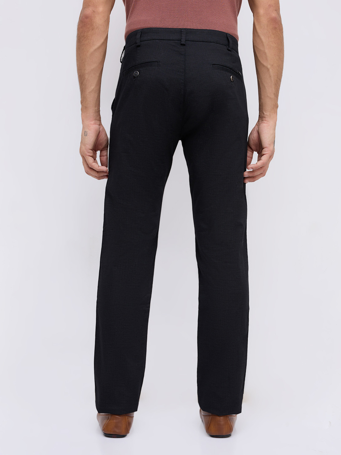 Image of KILLER Slim Fit Men Black Trousers