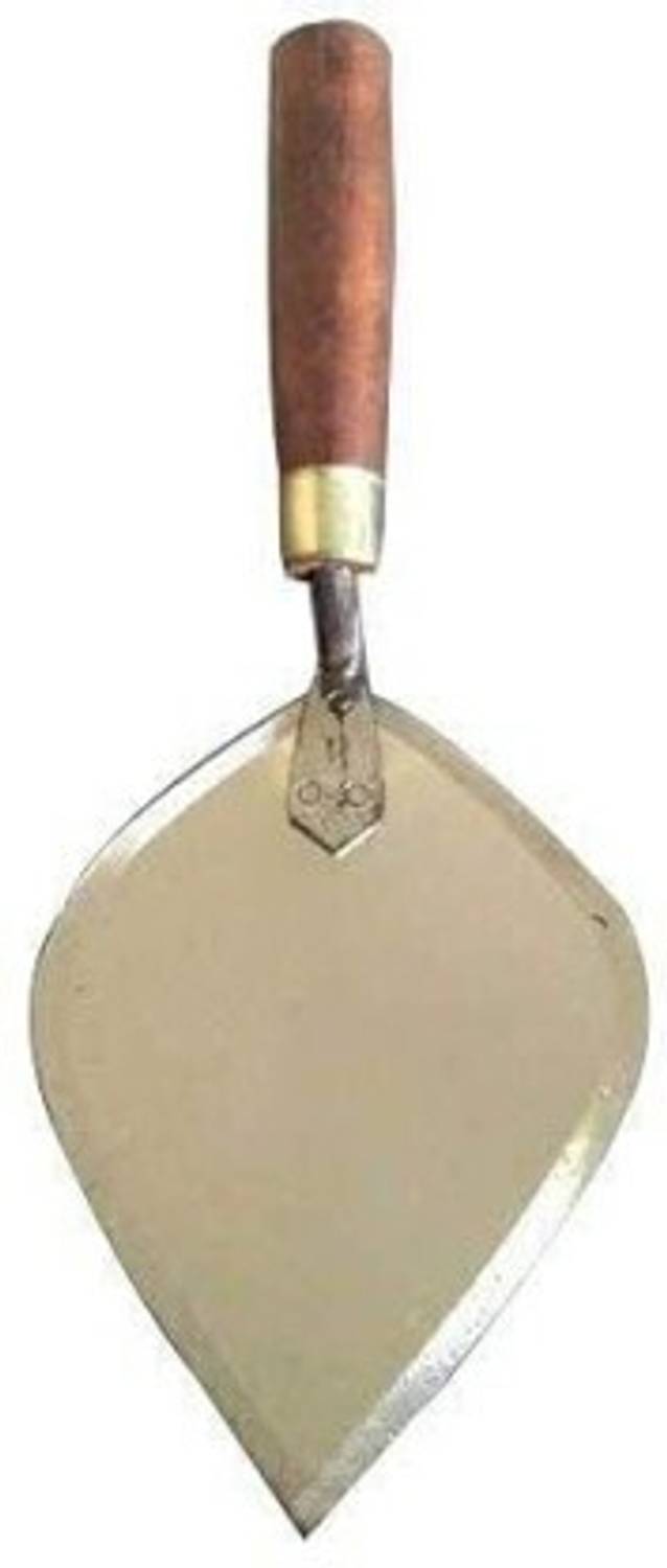 CRAFTY COTTAGE Trowel with Metal Blade for The Purpose of Construction Metal and Wood 30 cm Garden Trowel