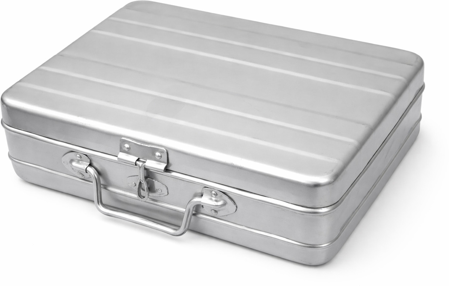 Image of JAYCO Aluminium Storage Box - 12 inch Silver Metal Box