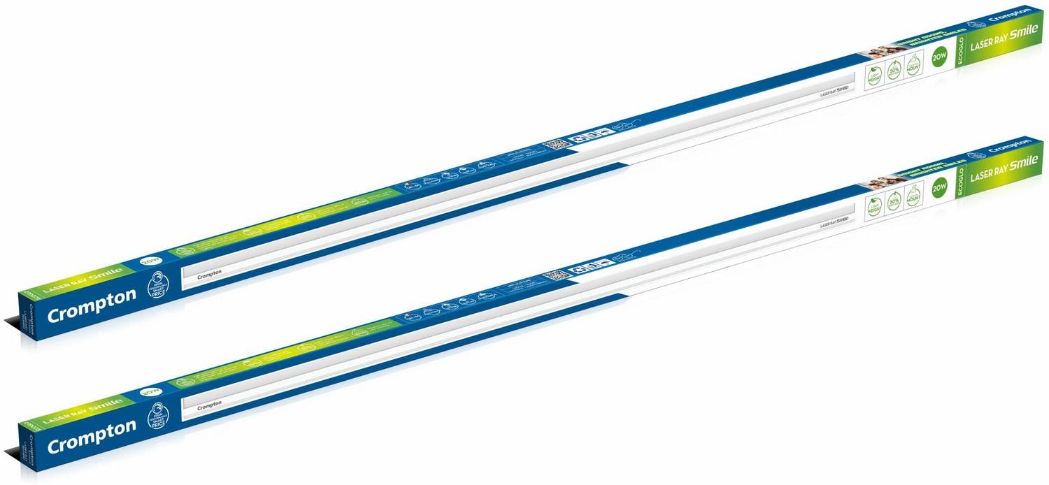 Crompton Laser Ray Smile 20W 20 W 121 cm Tube Light