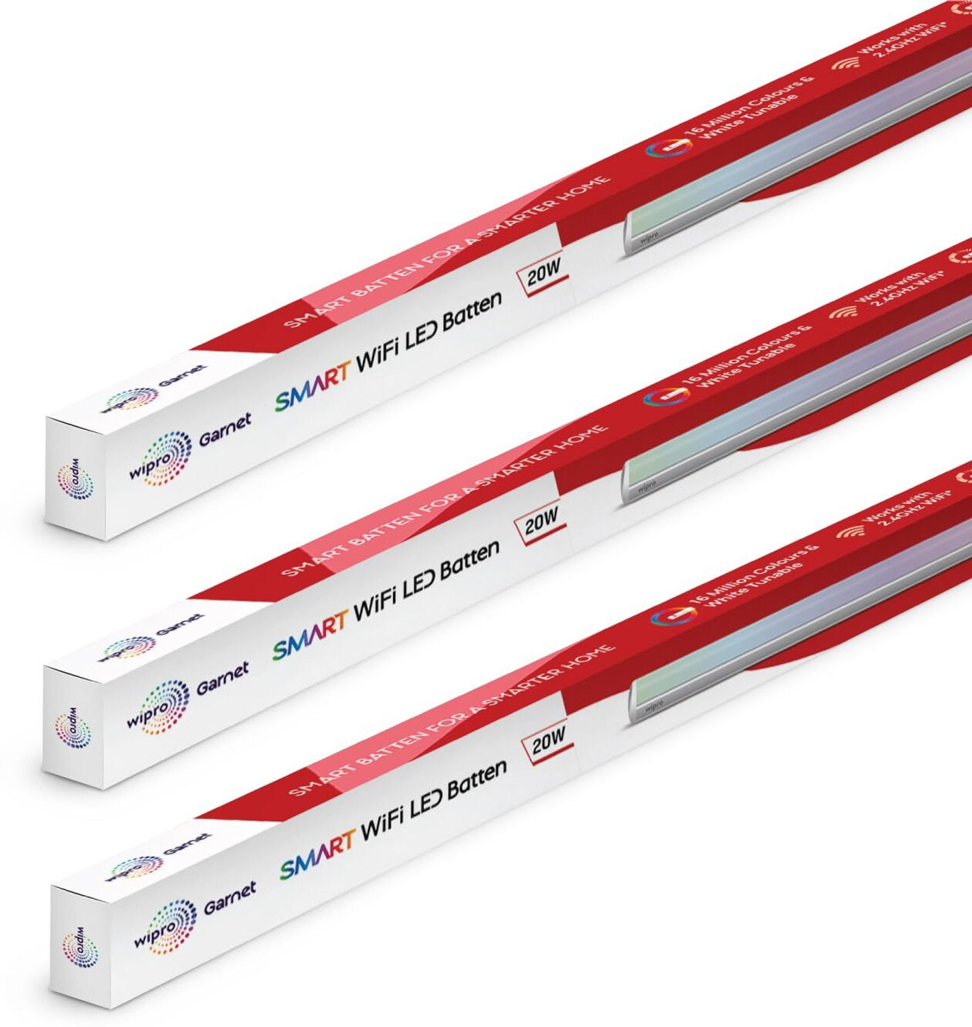 Image of Wipro 20 W 94 cm Tube Light