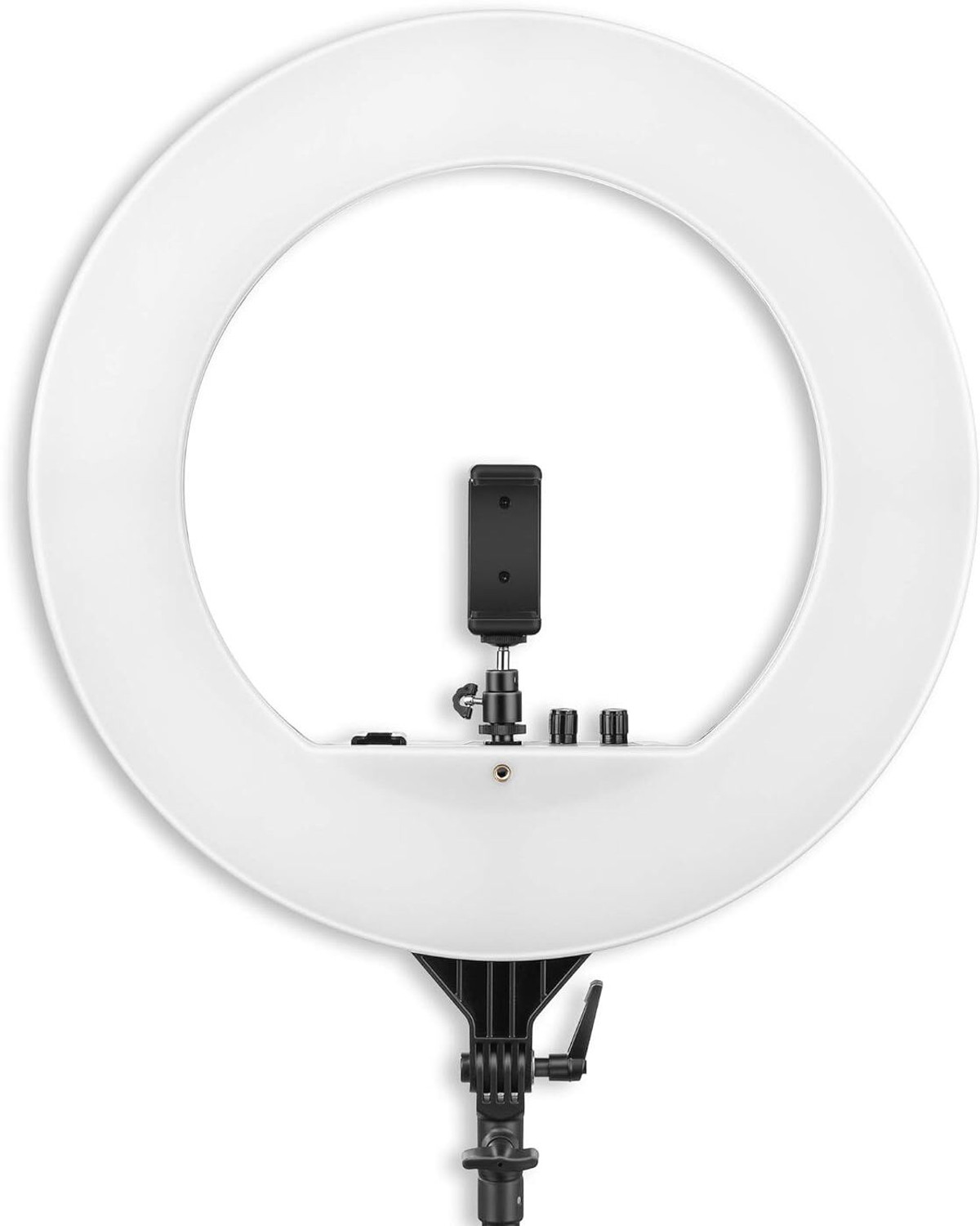 Image of colorsole 10 inch Portable LED Ring Light with 3 Color Modes Dimmable Lighting A5 200 W 6 cm Tube Light