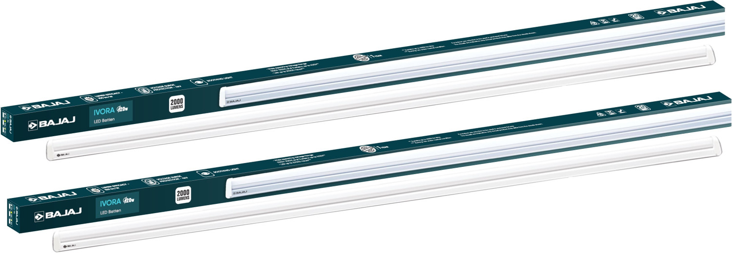 Image of BAJAJ IVORA LED Batten 20W CDL 20 W 112 cm Tube Light
