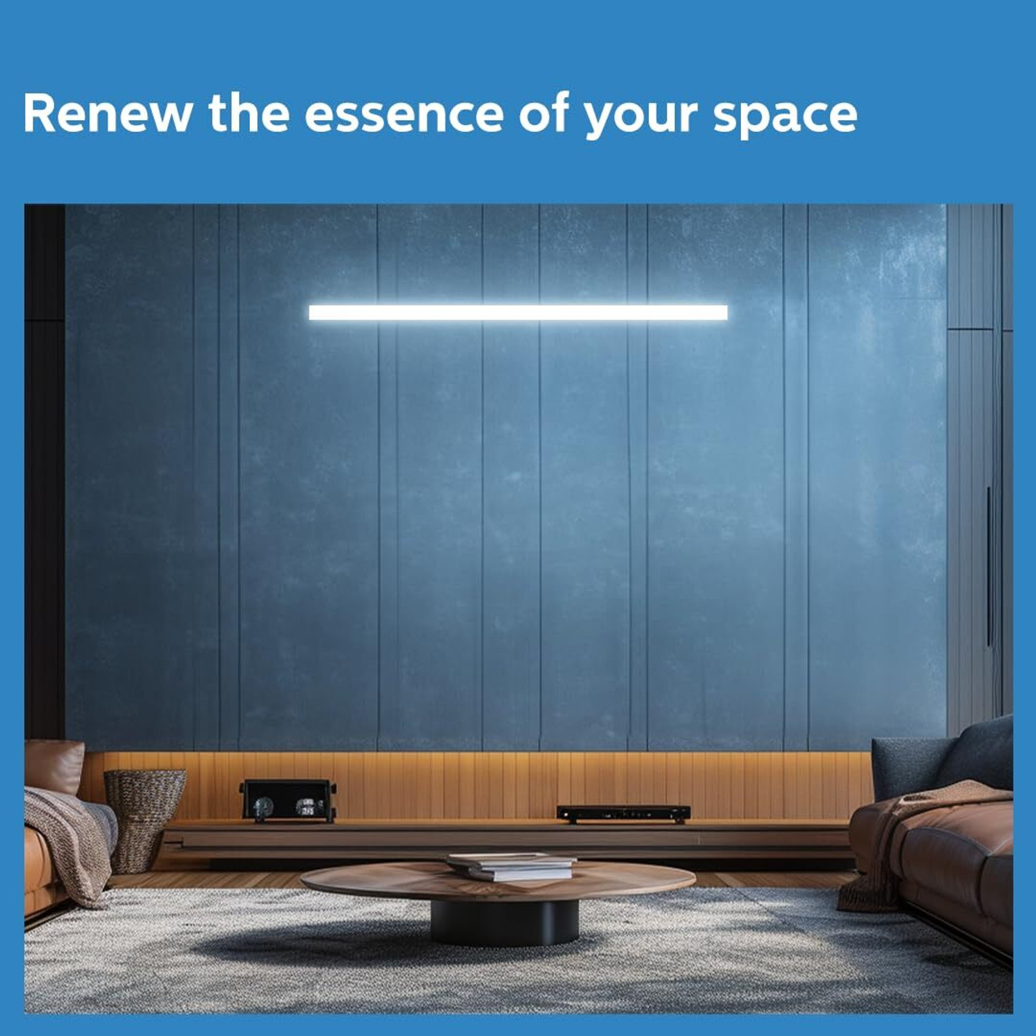 Image of PHILIPS 20 W 113 cm Tube Light (White, Pack of 2)
