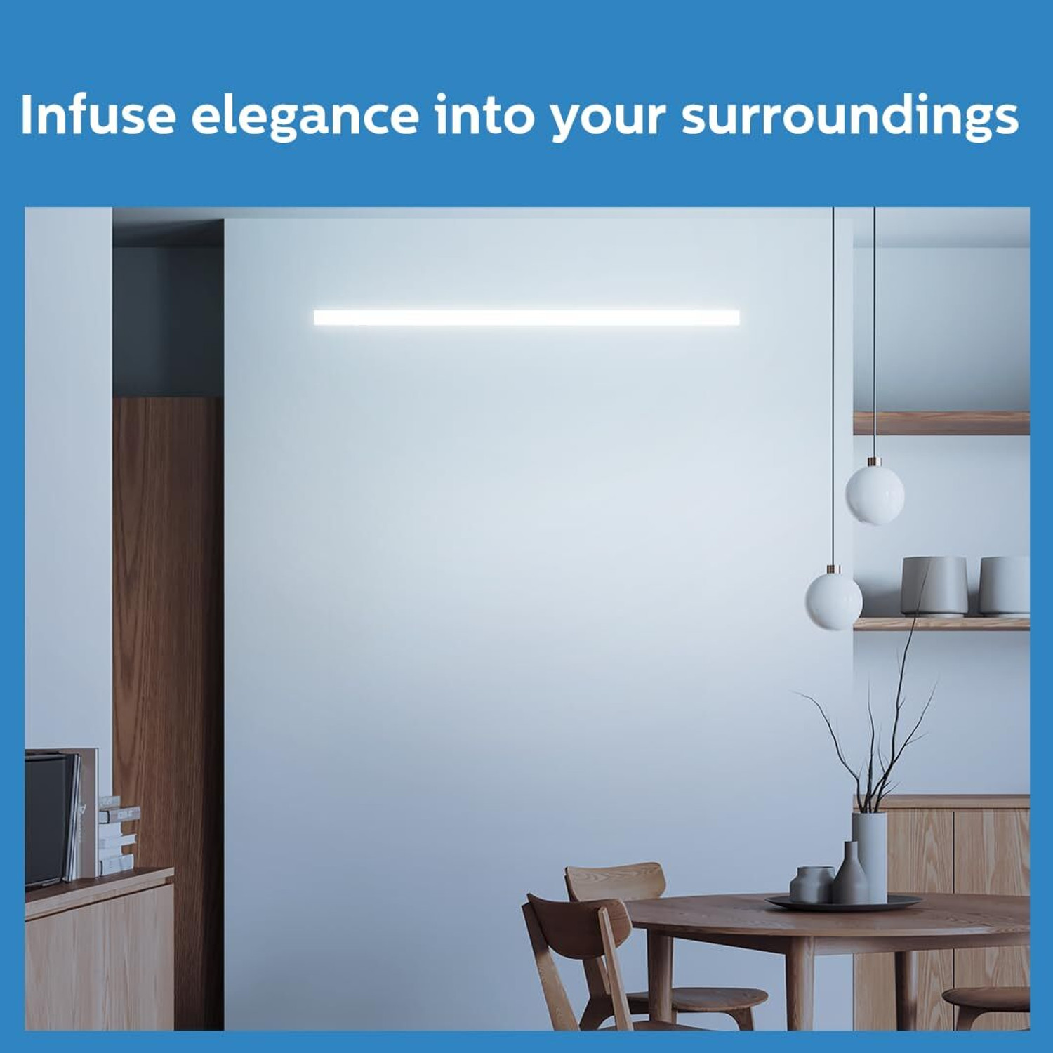 Image of PHILIPS 20 W 113 cm Tube Light (White, Pack of 2)