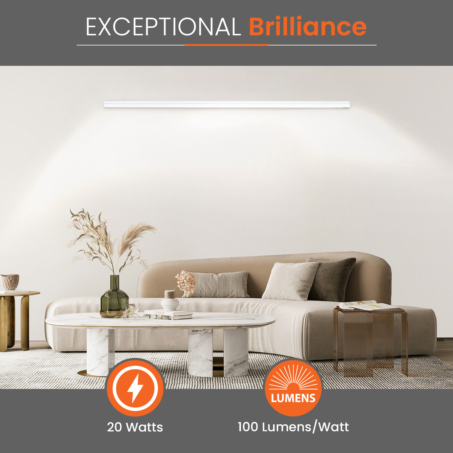 Image of Orient Electric Grace Pro 20 W 110 cm Tube Light
