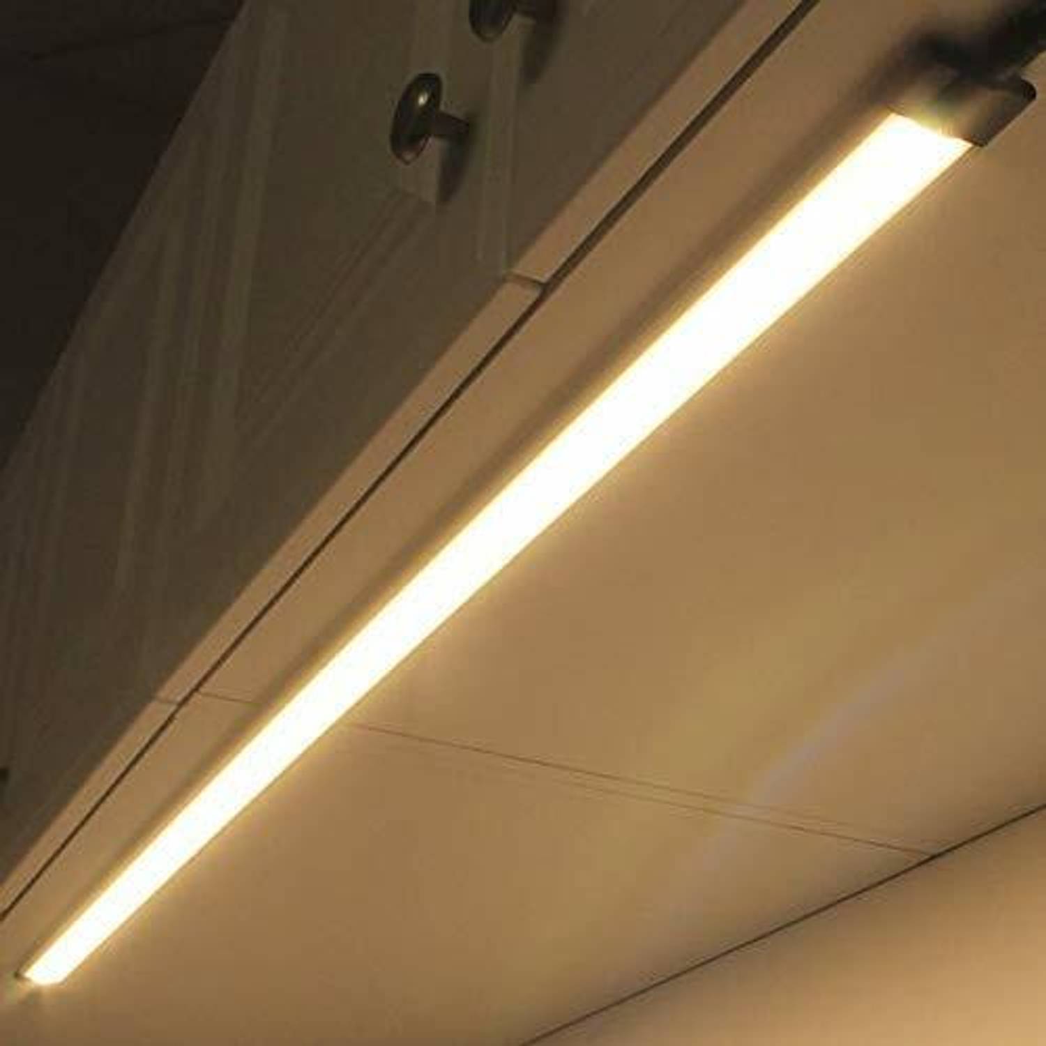 Branded 12 Inch LED Under Cabinet Light Bar – USB Powered, Dimmable, 4000K Neutral Daylight, Magnetic Mount