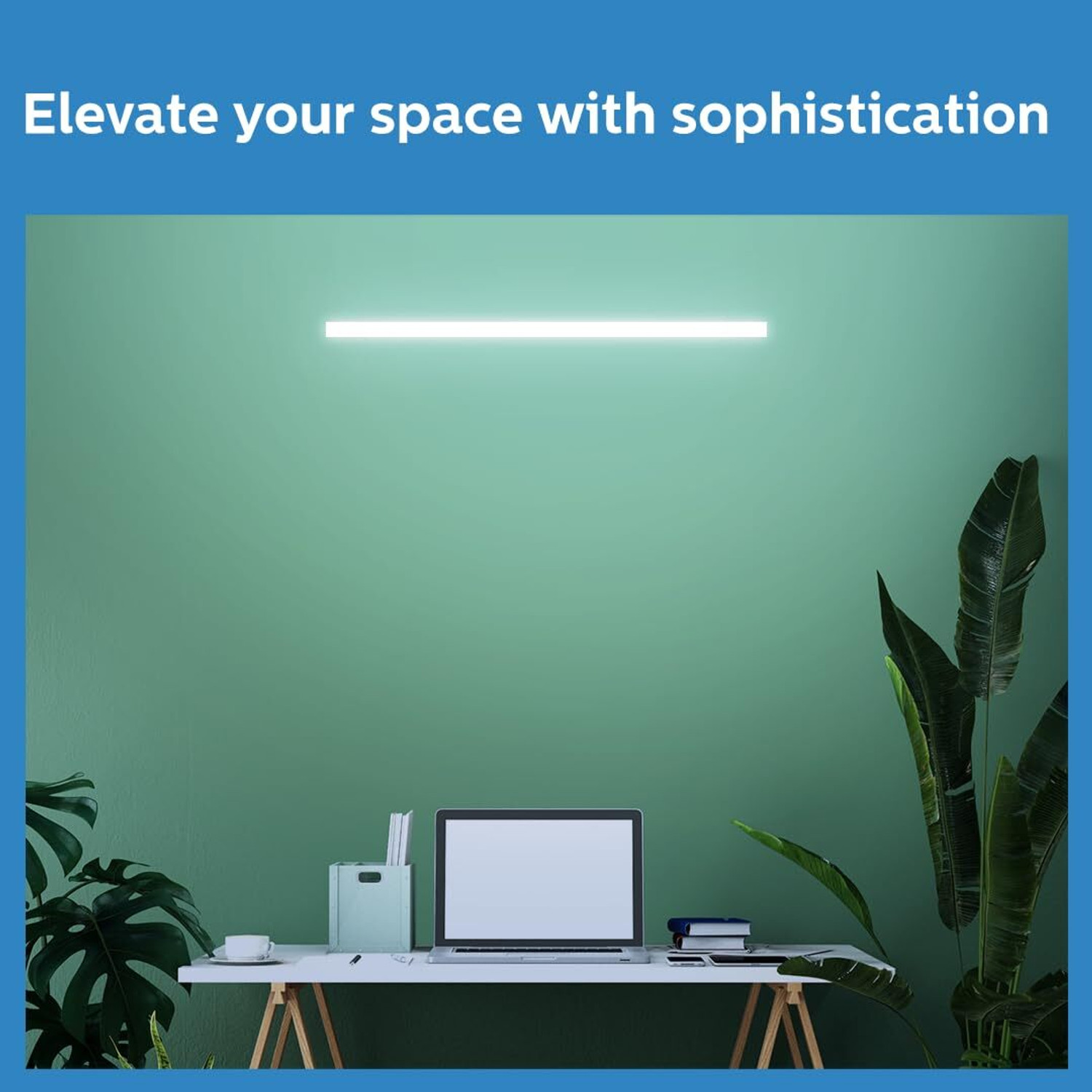 Image of PHILIPS 20 W 113 cm Tube Light (White, Pack of 2)