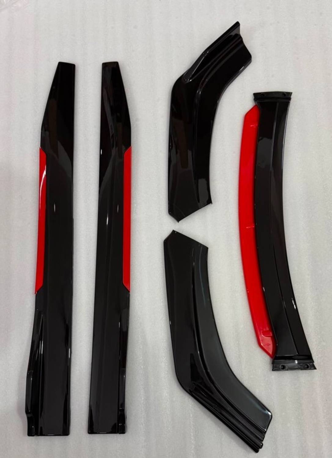 Auto MT JDM 120CM Red Car Side Skirt - Image 3