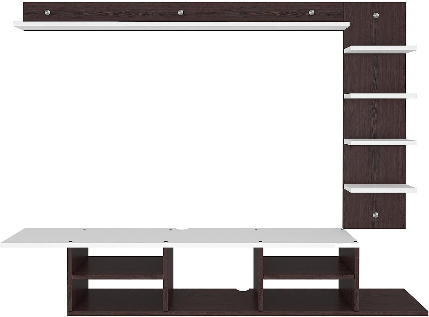 Image of TheGoodLuck 32 to 75 Inches TV Unit TV Stand TV Cabinet Engineered Wood TV Entertainment Unit