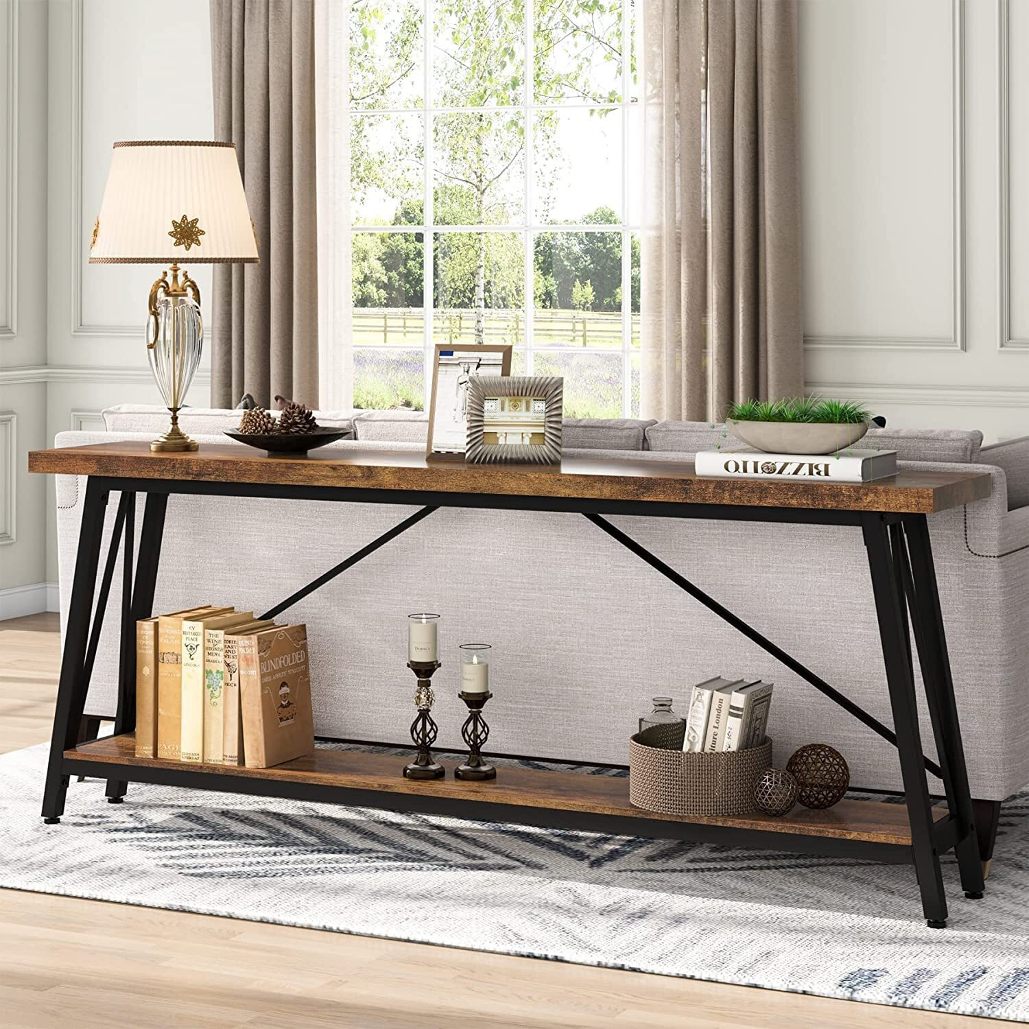 Image of TEKAVO Model -C Gionna Engineered Wood TV Entertainment Unit