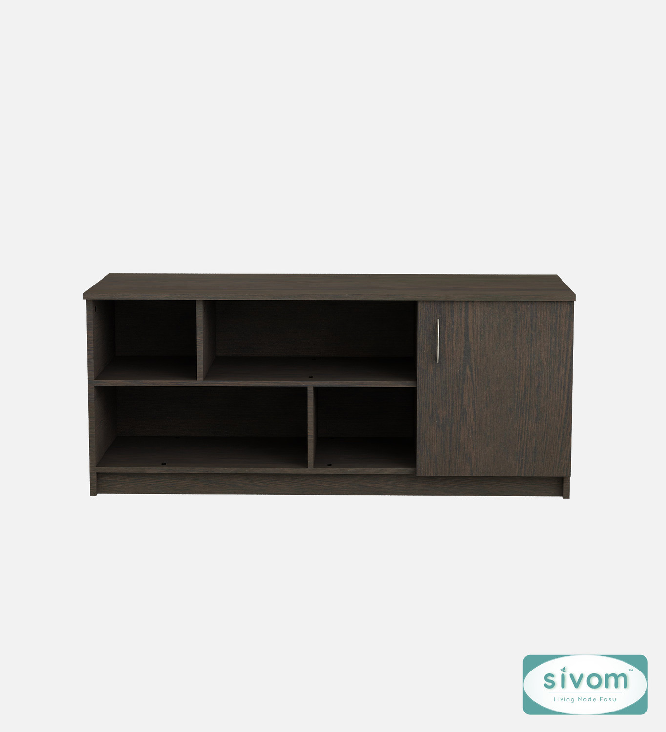 Image of SIVOM Fortune Multipurpose TV Unit fits upto 43 inch with Storage Engineered Wood TV Entertainment Unit