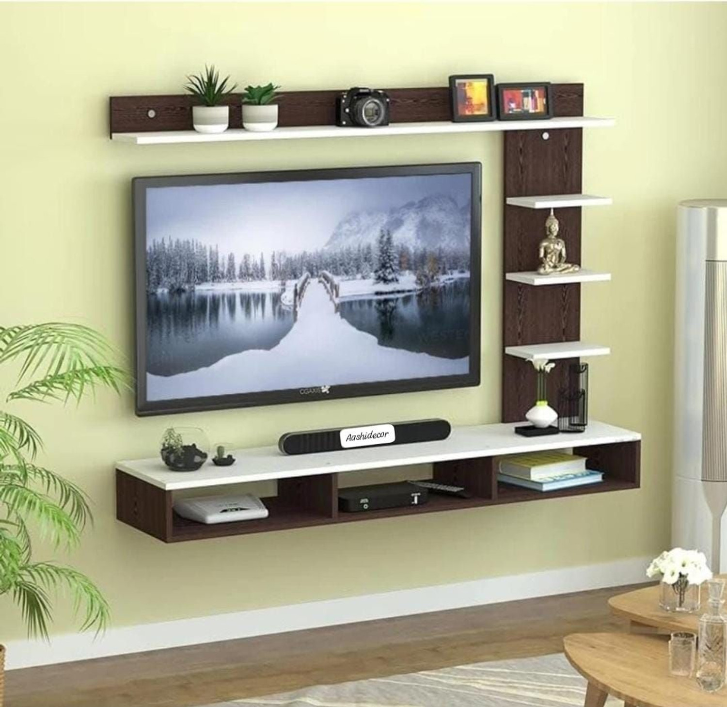 Image of aashidecor Engineered Wood TV Entertainment Unit